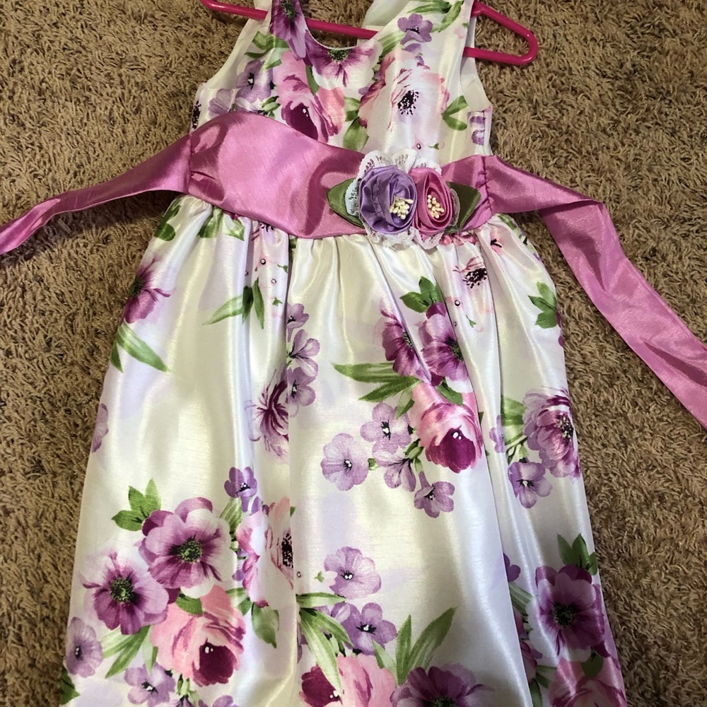 Girls formal Floral dress
